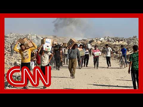 Palestinian officials: one dead, 48 hurt in chaotic aid drop