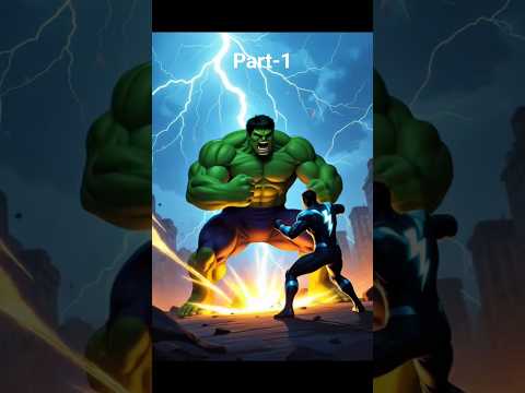 Bodybuilder Hulk vs Electric Man | Epic Superpower Fight Story