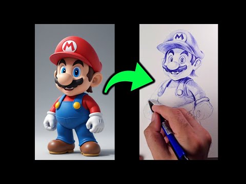 Draw amazing pictures using a simple pen
