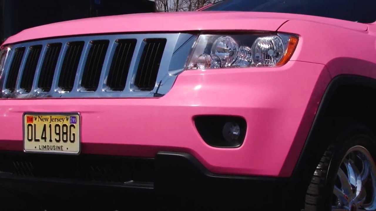 Pink jeep limo in nj #2