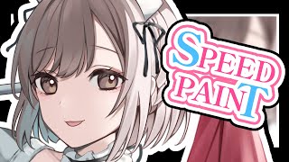 【プロセカ・イラストメイキング】メイドのえななん❣【speed painting】