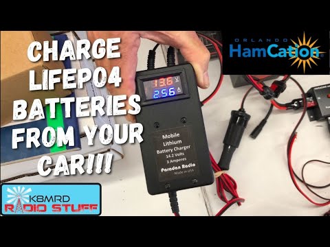 Paradan Radio Car Charger for LiFePO4 Batteries Orlando Hamcation 2022