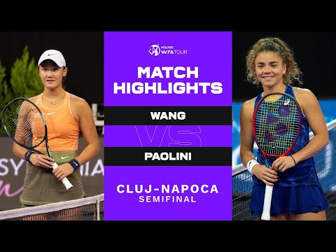 Wang Xiyu vs. Jasmine Paolini | 2022 Cluj-Napoca Semifinal | WTA Match Highlights