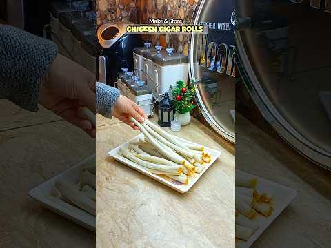 Chicken Cigar Rolls Recipe #ramadanspecial #iftarspecial #chickenrecipe #recipe #ytshorts #cooking