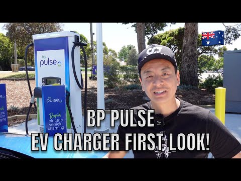 BP PULSE EV CHARGER AUSTRALIA FIRST LOOK | Bayside Gateway Melbourne