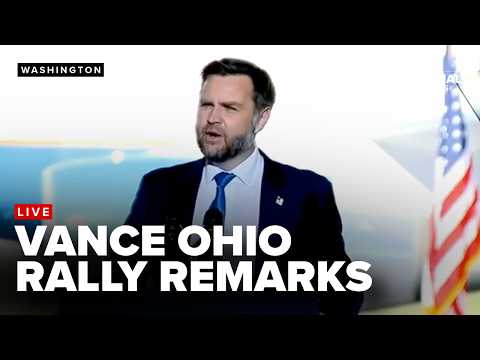 Vice President Vance delivers remarks at a midterm rally in Lima, <strong>Ohio</strong>
