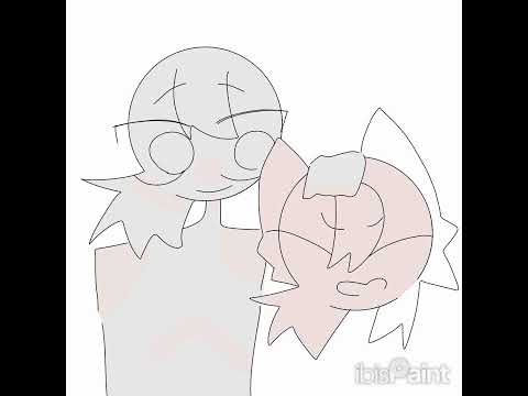 ハハ、 #イラスト #ibisPaint#おすすめにのりたい