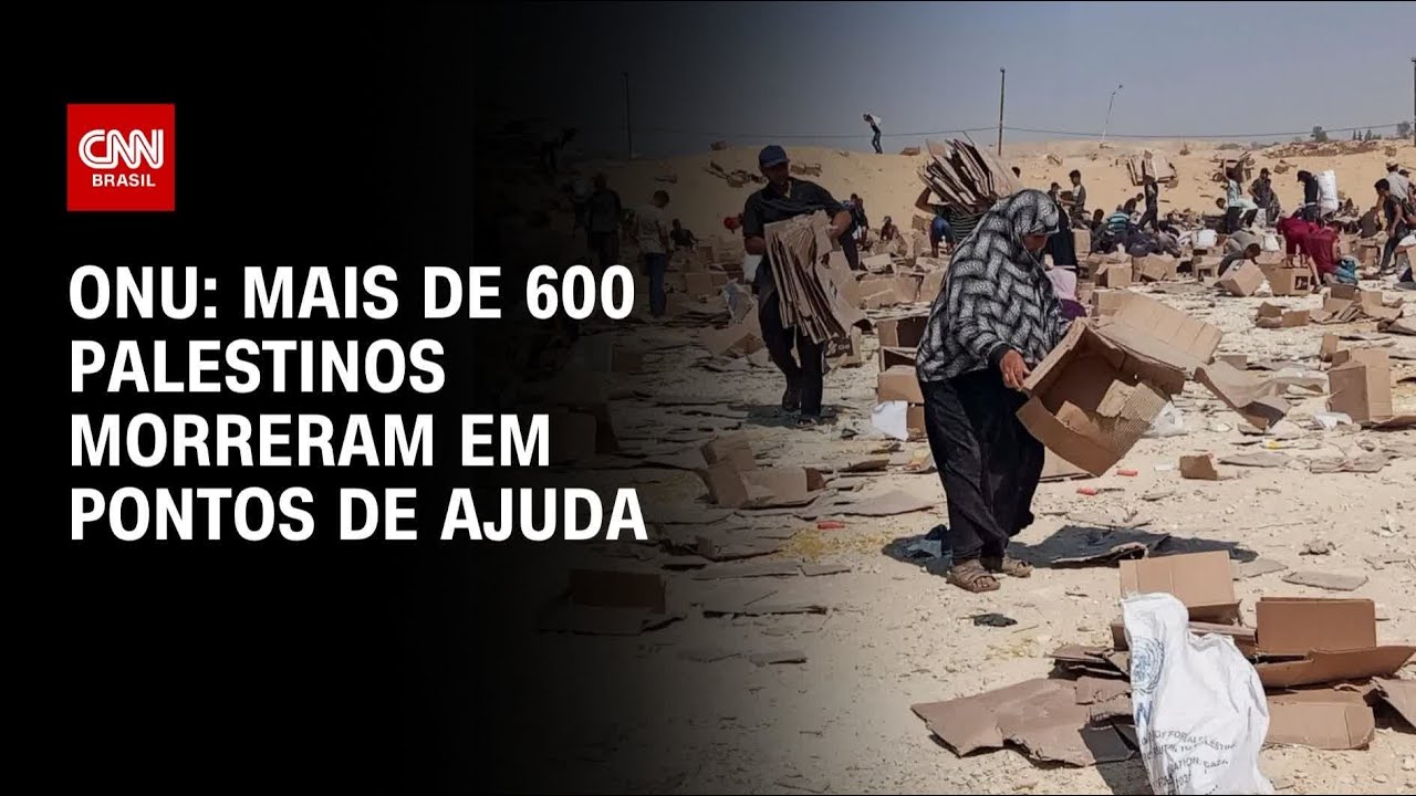 Mais de 600 palestinos morreram em pontos de ajuda em Gaza diz ONU | CNN ARENA