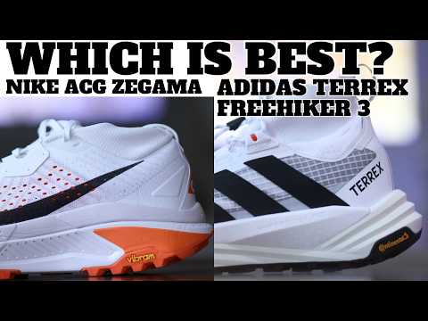 Nike ACG Zegama 3 vs adidas Terrex Free Hiker 3 GTX Ultra | Which Is Better?