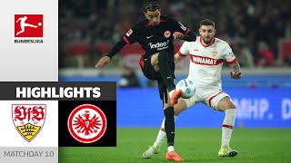 Marmoush Hits Freekick! | VfB Stuttgart — Eintracht Frankfurt 2-3 | Highlights | MD 10 – Bundesliga