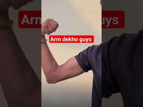 skinny to muscle transformation journey arm #yoytubeshorts #shorts #short #musclegain #trending