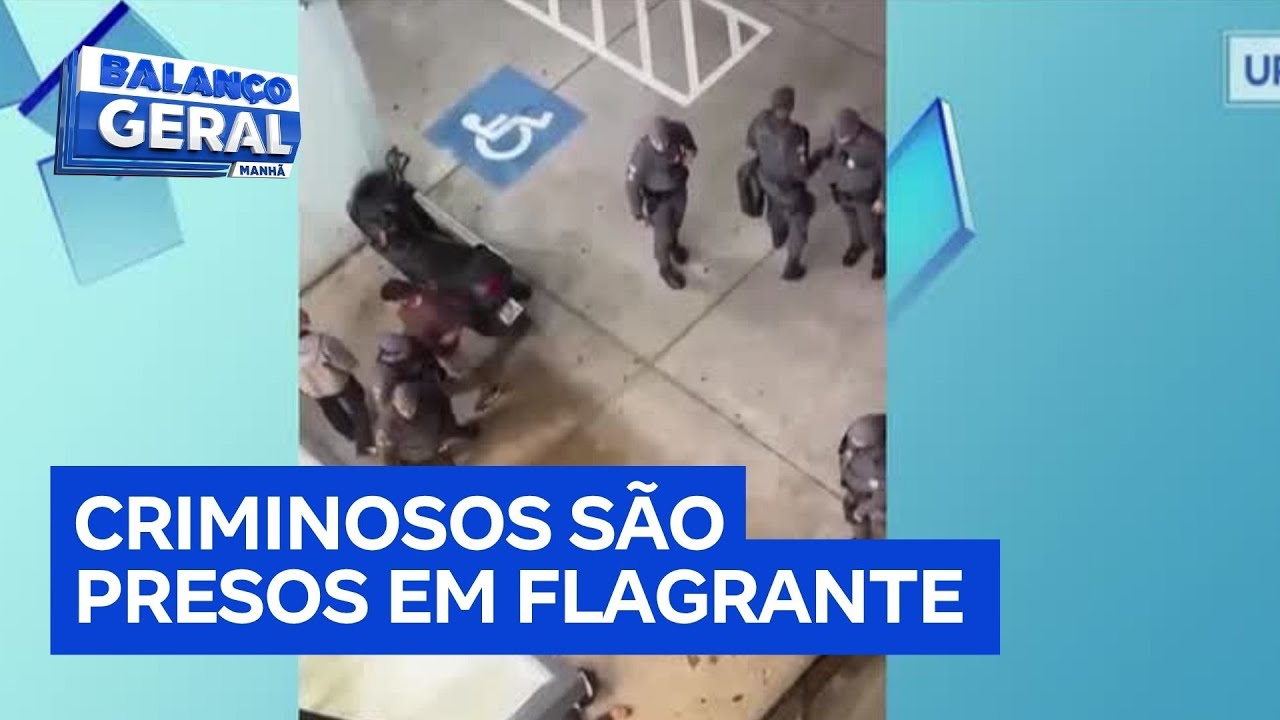SP criminosos são presos em flagrante durante assalto a farmácia  TV Online SP criminosos são presos em flagrante durante assalto a farmácia