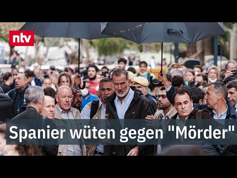 Spanier wüten gegen 