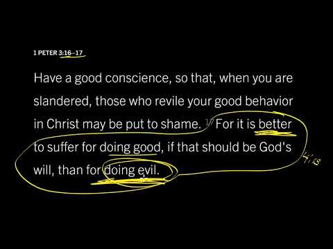 Do You Suffer Because of Your Sin? 1 Peter 4:15