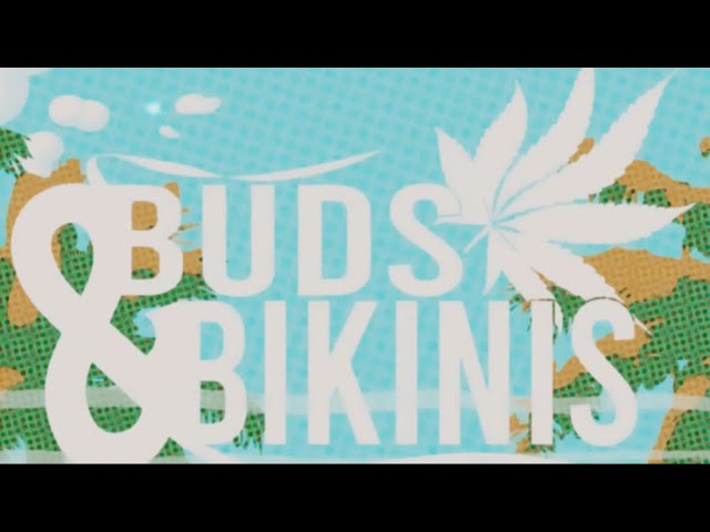 Walking through the festivities at Trap Culture's Buds and Bikinis summer pool party series