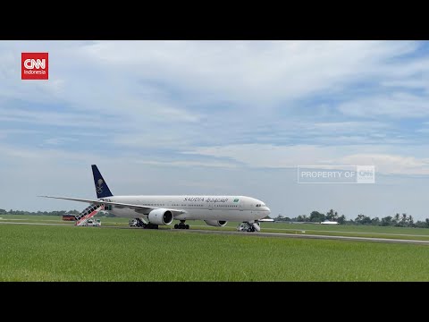 Ancaman BOM, Pesawat Saudi Airline Mendarat Darurat di Kualanamu