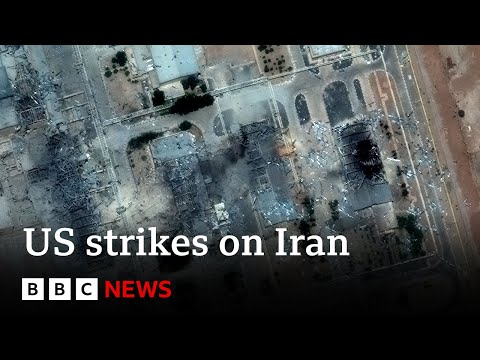 Donald Trump hails 'bullseye' strikes on Iranian nuclear sites | BBC News