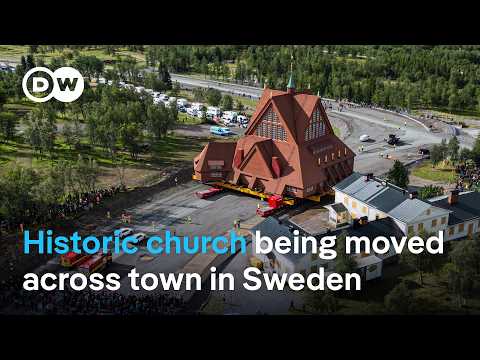 How long does it take to plan the removal of a whole town and it's famous church? |  DW News