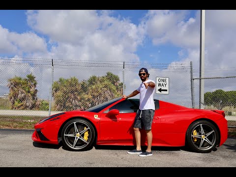 FERRARI 458 SPIDER DRIVER POV