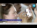 Nara Lokesh Hesitated in Taking Oath | Chiranjeevi Pawan Kalyan With PM Modi @SakshiTV  - 04:55 min - News - Video