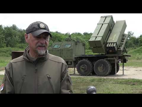 Serbia demonstrates new domestically produced artillery rocket system