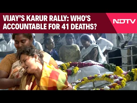 Karur Death | Who's Accountable For 41 Deaths Of Vijay's Rally? Families Wait, TVK Moves High Court