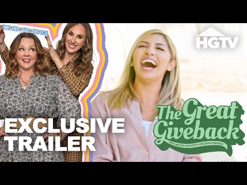 The Great Giveback with Melissa McCarthy and Jenna Perusich'