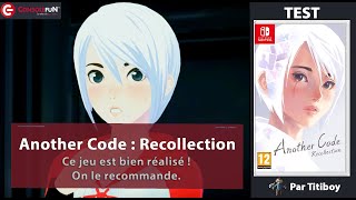 Vido-Test : [TEST] ANOTHER CODE: RECOLLECTION sur Nintendo Switch
