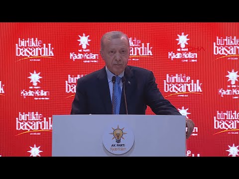 Cumhurbaşkanı Erdoğan Kadın Kolları Toplantısında Konuştu