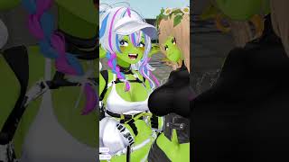 Not a girl btw part 2 #vrchat #memes #anime