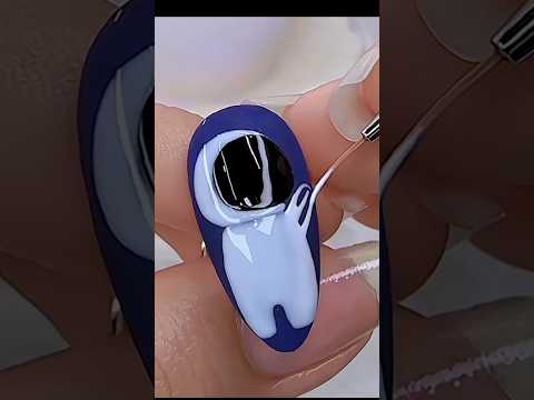 Phi Hành Gia Dễ Thương 🚀 | Cute Astronaut Nail Art ✨#short #thanhtrucnail