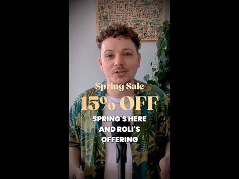 Hey music makers! Spring's here
