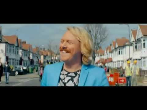 Keith lemon Lemonaid Advert for ITV starring the BTTF Car Delorean Time Machine