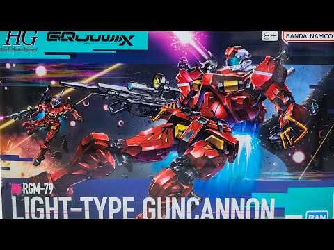 ホビーの動画サムネイル - HG 1/144 軽キャノンを作る！