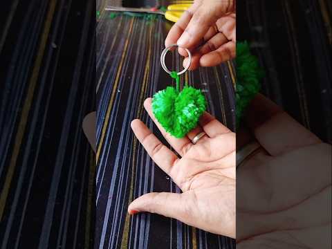 ఊలు తో key chain ⛓️💥 ఎలా ఉంది #trending #shorts #shortsfeed #viralvideo #ytshorts