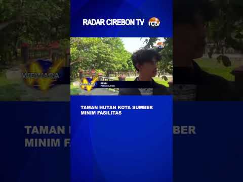 Taman Hutan Kota Sumber Minim Fasilitas