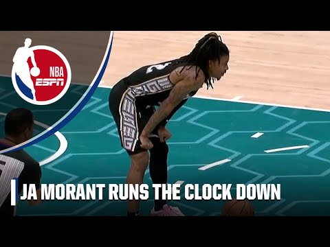 Ja Morant takes clock management to a new level | NBA on ESPN