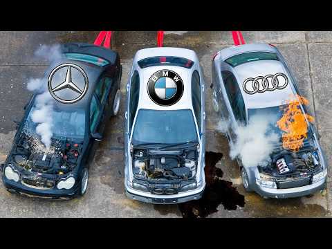 Ultimate Engine Durability Test: Mercedes vs. BMW vs. Audi Showdown