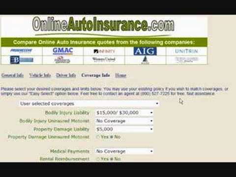 auto insurance quotes tutorial