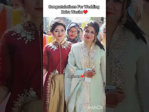 #congratulations #zairawasim #wedding #dangal #aamirkhan #priyankachopra #shorts #kashmir #love #yt