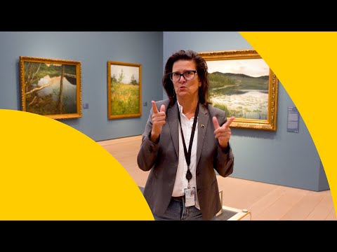 Omvisninger med tegnspråk i Nasjonalmuseet