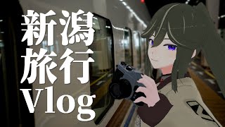 【旅行Vlog】新潟一泊二日 食べて歩いて撮ってきました【Vtuber】