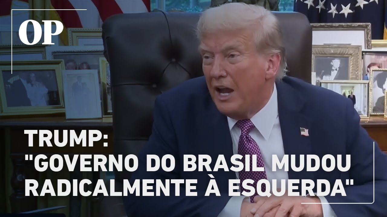 “Brasil mudou radicalmente à esquerda”, diz Trump sobre restrição de vistos a brasileiros na ONU