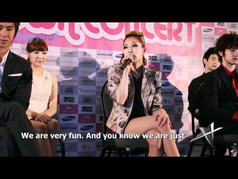 SMTown LA Press Conference (Part 1) BoA, Kangta, and SM President (English sub) - heyyaa! HD