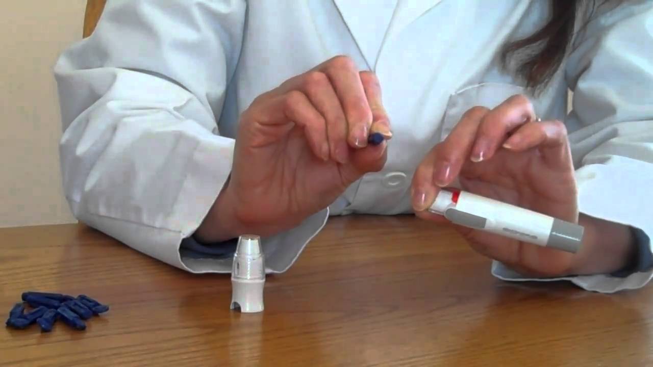 Lancet device youtube