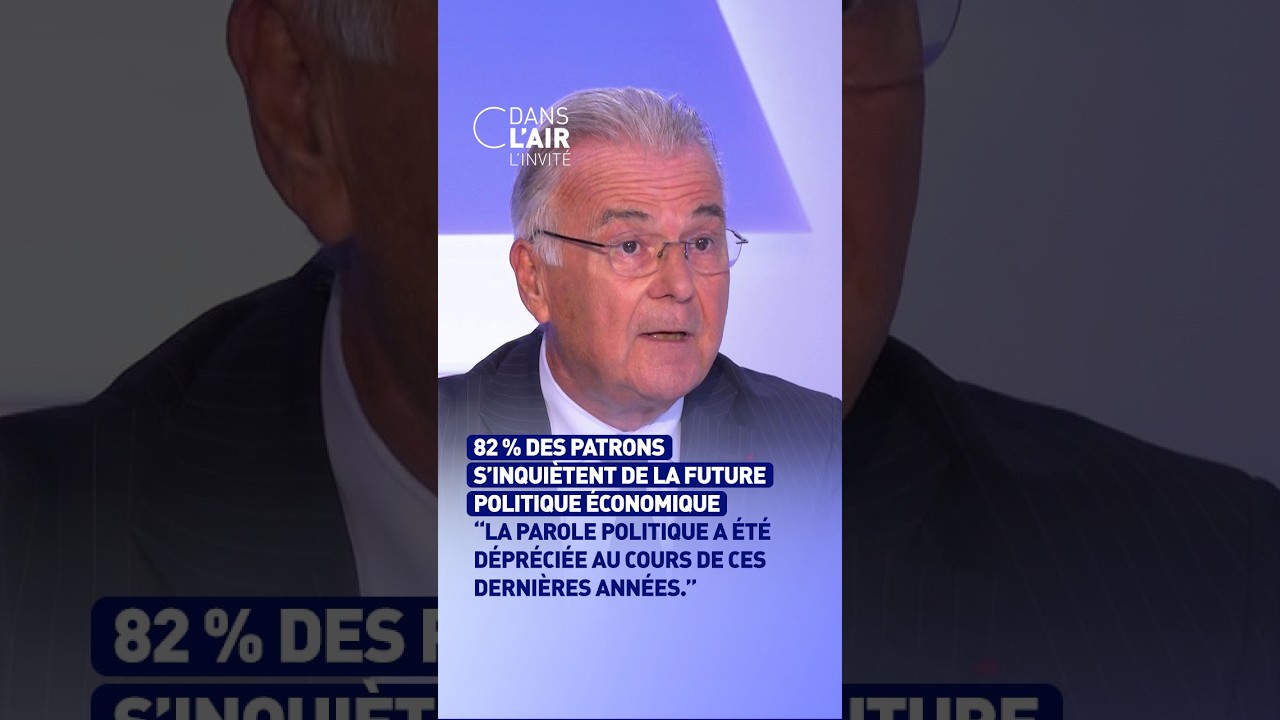 "82 % des patrons s’inquiètent de la future politique économique"