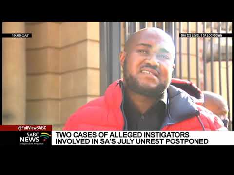 Man accused of instigating unrest appears in court