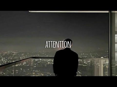 attention (slowed reverb + lyrics)