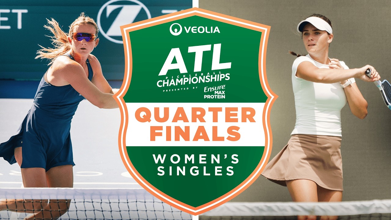 Kate Fahey v Sahra Dennehy at the Veolia Atlanta Pickleball Championships