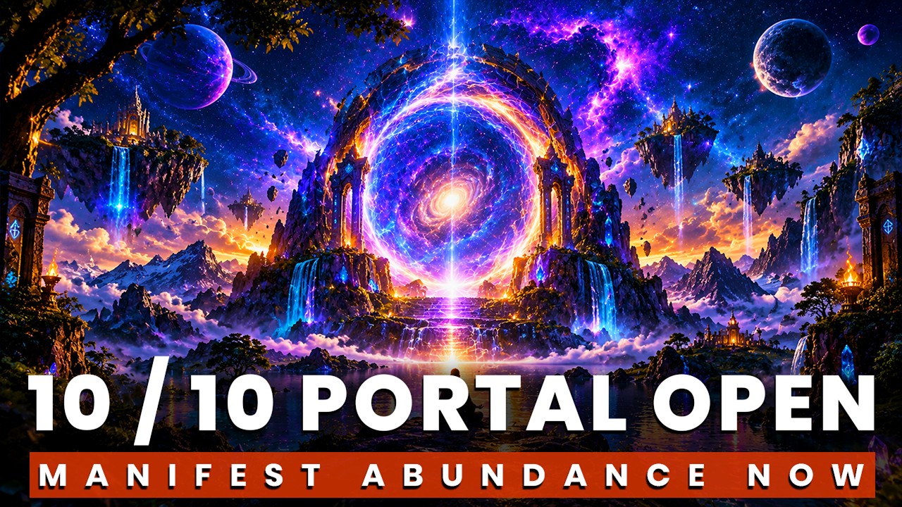 10/10 Portal is Open: Manifestation Frequency for Instant Abundance